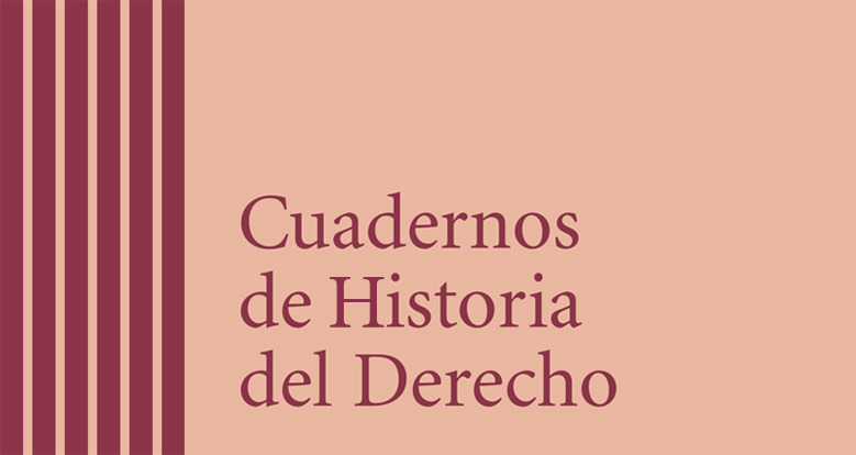 Статья Александра Марея в Cuadernos de Historia del Derecho!